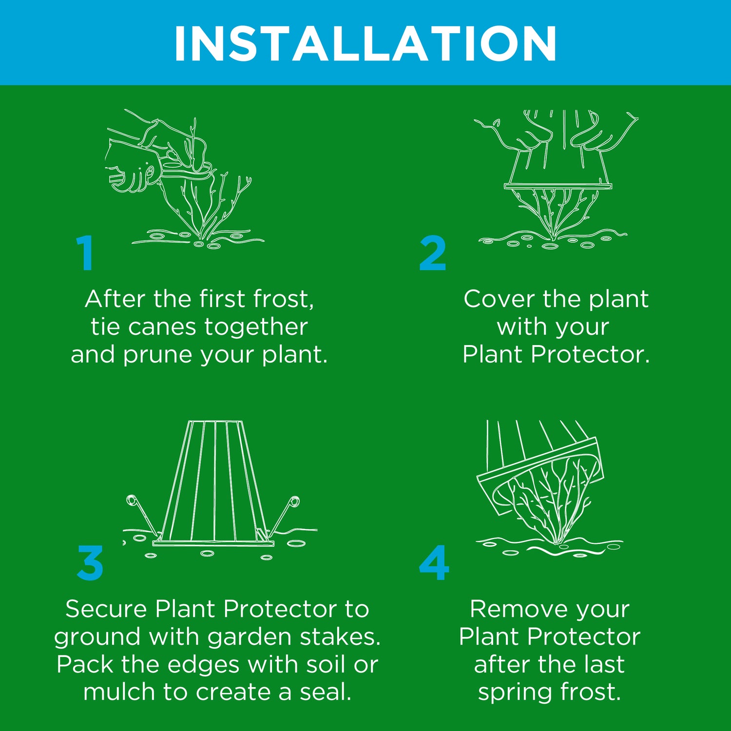 20" Maximum Plant Protector