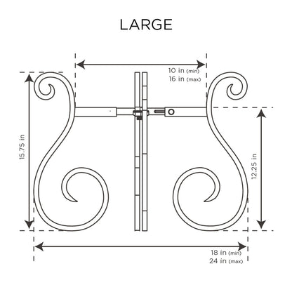 Orleans Adjustable Plant Stand