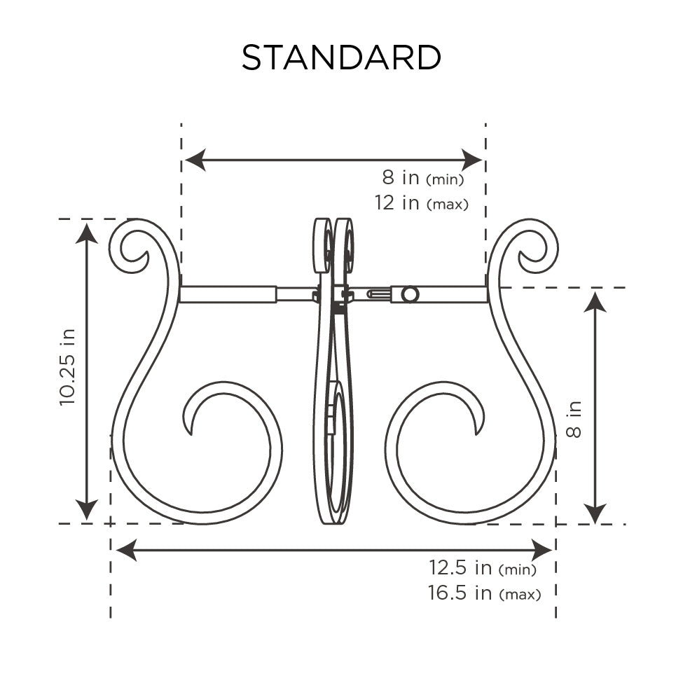 Orleans Adjustable Plant Stand