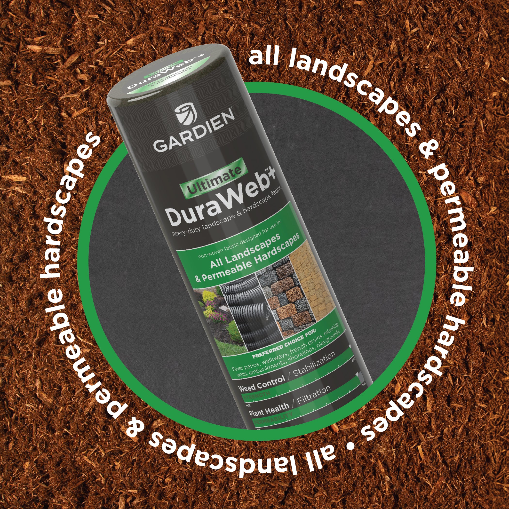 DuraWeb™+ Landscape Fabric