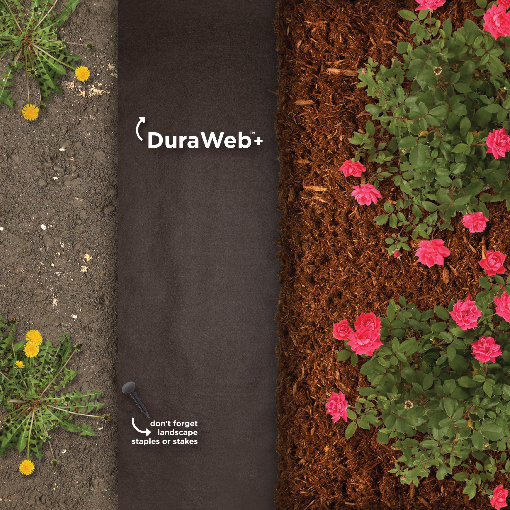 DuraWeb™+ Landscape Fabric