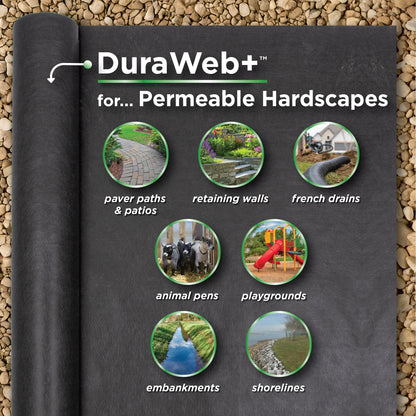 DuraWeb™+ Landscape Fabric