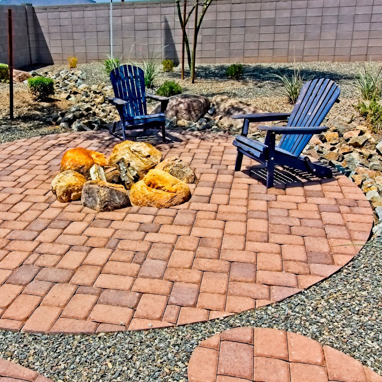 DuraWeb Fabric Circle is great for firepits