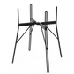 Soho adjustable plant stand in black