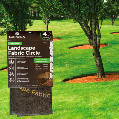 DuraWeb Fabric Circle is perfect for using as a template for round areas